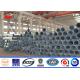 Electric Steel Power Transmission Pole Hot Dip Galvanized with Related Accessories