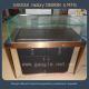 led light jewelry display case for mall