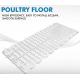 Automatic Broiler Slatted Grating Mesh Poultry Slat Flooring