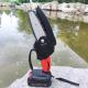21V 550W Portable Handheld Electric Mini Chainsaw 4/6 Inch Tree Cutting Machine