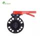 Fixed Structure Nb-Qxhy PVC Butterfly Valve with Flange Water Household Usage