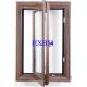 Energy Saving Aluminium Clad Wood Windows , Interior Aluminum Windows For Luxury