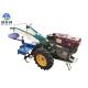Small Modern Farming Machines Hand Walk Behind Tractor Double Sided Plough