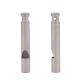 Nature Silver Pure Titanium Survival Whistle Lightweight For Outdoor Camping
