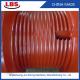Steel Q235 Construction Winch Machine 5 Ton Red For Coal Mine