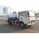 SINOTRUCK HOWO Sewage Suction Truck  6000L in White Color, 120hp
