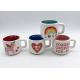 Gifts Spot Decal 3d Ceramic Mug In 2 Tone Colors For Valentines ' S Day