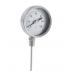 Polycarbonate Window Industrial Bimetallic Thermometer Cooking 5 125mm