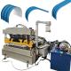 0.3mm-0.8mm Thickness Roof Sheet Hydraulic Crimping Curving Machine