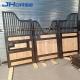 Security Hot Dipping Galvanized Bamboo Permanent Horse Stall Fronts Custom Design