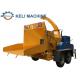 Mill Crusher HY-6145 Electric Start Branch Crusher Productivity 3-5t/h