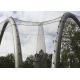 Stainless Steel Aviary Wire Netting , Cable Braid Bird Enclosure Netting