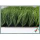 Common Fibers Rebound Softness Fake Turf / Artificial Turf For Soccer Fields