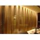 8*8mm Architectural Room Divider Cascade Coil Metal Drapery Window Curtain Screen