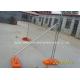 Removable Construction Temporary Mesh Fencing Galvanized Steel Pipes Frame