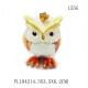 Fashion Metal Alloy Owl Bird Trinket Jewelry Box Pewter Rhinstone Crystal Enamel Bird Trinket Jewelry Box