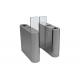 Security Office Building Access Control Turnstiles Full Height Acrylic Wing Panel