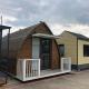 Anticorrosive Wood Structure 2 Persons 27m2 Small Prefab Off Grid Cabin