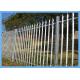 Powder Coated D & W Steel Palisade Fence Black Finished Easily Assembled