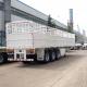 60 Ton Payload CIMC Livestock Cargo Fence Semi Trailer