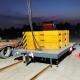 Nuclear Industry Apply Heavy Duty 40 Ton Rail Transfer Trolley