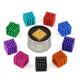 Multi Color Cubes Puzzle 3/16 Neodymium Magnet Toys