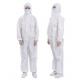 Medical Disposable Protective Coverall Waterproof Workwear Clothing White