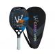 18k Carbon Fiber Beach Tennis Racket Rough Surface Paddle Tennis Padel