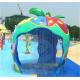 Apple Swimming Pool Fountains And Waterfalls Water House Fiberglass For Kids