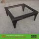 Living Room Square Rattan Dining Tables , Modern Rattan Dining Sets