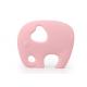 Elephant Shape Silicone Baby Teether Eco - Friendly Customized Color