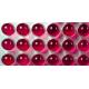 Ti Titanium Doped  Synthetic Ruby Ball Sapphire Ingot 9.0 High Hardness