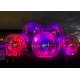 Commercial PVC Dazzle Alien Inflatable Balloon LED Lighting