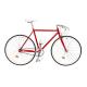 700c Wheel Size Lightweight Fixed Gear Bike SKD 85% Assembly Lightweight Design