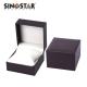 Single Watch Box with Snap Button Closure Classic and Scratch Resistant Features
