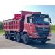 Four Axle Diesel 3 Seats Cargo Dump Truck 20M2 8.9 Meters Rear Drive Manual Transmission 8×4