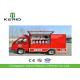 Eco Friendly Electric Fire Truck Fire Fighting Vehicle With Enclosed Cabin