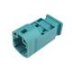 Z Code 4 Pin FAKRA HSD Connector Light Weight For Automotive
