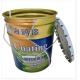 UN Rated 5 Gallon Chemical Resistant Bucket With Castellated Lid