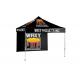 Convenient Folding Canopy Tent CMYK Heat Transfer Printing Easy To Transport