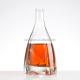 Super Flint Glass Round Empty Whiskey Brandy Rum Gin Tequila Custom Glass Bottles for Liquor