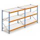 BSCI Q235 Steel Wide Span Shelving 72x36x18 Inches For Retailer
