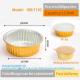 180mm Diameter 1130ml Oblong Take-Out Foil Pan Ovenable Aluminum Foil Pan Container With Lid And Aluminium Foil Food