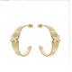 ORAZIO Stainless Steel Women Hoop Earrings Cute Huggie Earrings Cubic Zirconia Inlaid