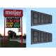 6” Red Color Led Gas Station Signs , Digital gas price led sign Noiseless