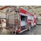 100Km/H Fire Brigade Emergency Rescue Truck 6.45m Telescopic Light 5000kg Crane