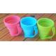 Coffee Drinking Silicone Drinking Cups Food Grade With Customized Logo 170ml
