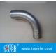 BS4568 Conduit Fittings 20mm, 25mm Malleable Iron Solid Elbow , 90 Degree