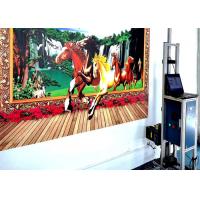 movable wheels DX-10 EPSON Auto Lift 3D Wall Inkjet Printer