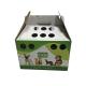 Customized Recycled Materials Rigid PET Transport Packaging Box Eco Friendly